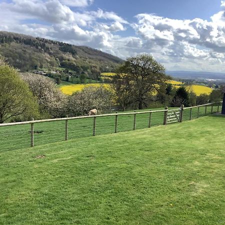 Woodcutters Barn, Overlooking Ledbury & Malvern Hills Bagian luar foto